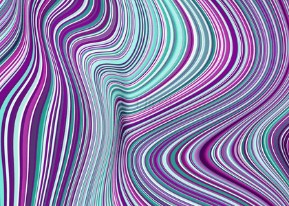 当代抽象风格青紫色流线线条背景