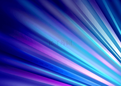 炫酷壁纸背景图片_蓝色发光放射光效背景