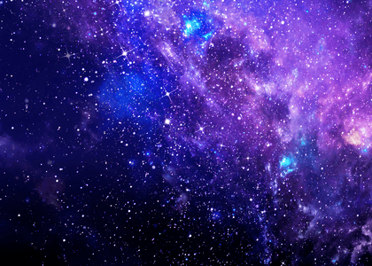 宇宙黑色背景图片_星星闪烁的宇宙背景