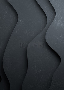 黑色纹理桌面背景图片_黑色纹理背景效果和波浪层次阶梯背景