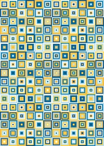 彩色创意方块几何抽象块面渐变背景