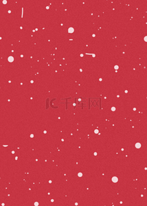 冬天红色背景背景图片_白色斑点红色背景