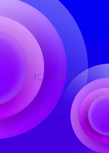 光效环形背景图片_紫色系环形渐变抽象艺术背景