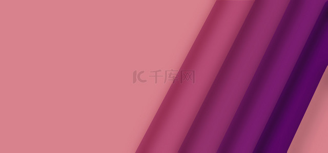 剪纸效果背景图片_粉紫色剪纸效果渐变抽象背景