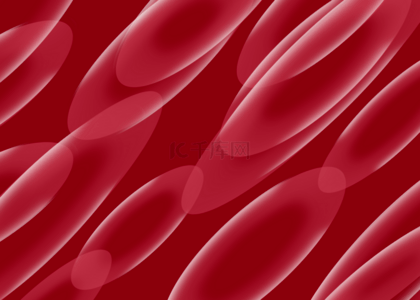 背景红色系背景图片_红色系抽象椭圆形商务背景
