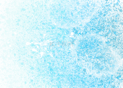 抽象白色海浪蓝色水彩背景