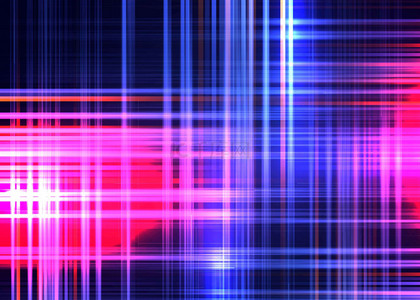 粉色背景格子科技背景图片_格子直线光线发光