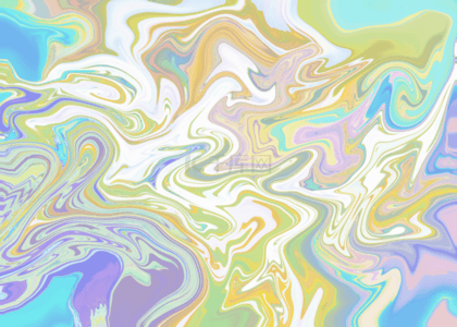抽象多彩丙烯酸流体背景