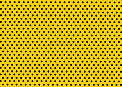 简约黑色波点渐变纹理质感黄色背景