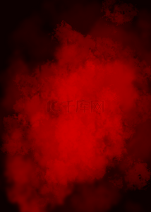 渐红色背景图片_抽象模糊云雾深红色背景