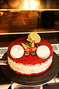 美味甜食蛋糕糕点食品摄影图配图