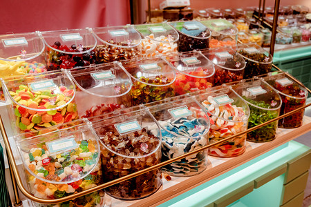 糖果零食橡皮糖甜食食品摄影图配图