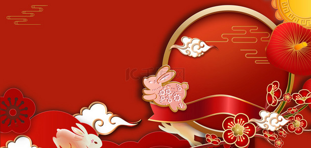 中秋月饼剪纸背景图片_中秋节剪纸中国风海报背景