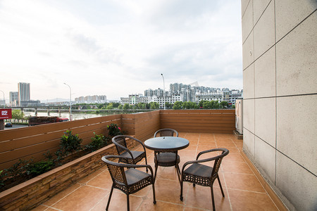 楼房露台装修效果图露台室外摄影图配图