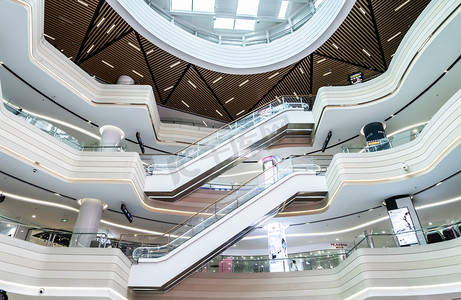 建筑中午商场楼梯商场无摄影图配图