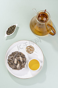 养生茶茶叶水食物摄影图配图