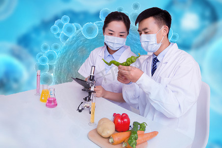 科技医疗病毒研究细菌研究科研人员科学研究试管样本摄影图配图医学