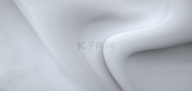 灰白背景背景图片_C4D布料质感纹理灰白色
