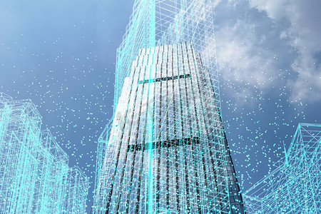 信息流物联网数据分析底层逻辑高楼大厦科技金融