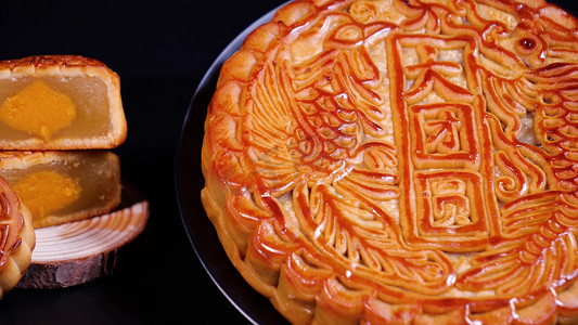 中秋大团圆大号月饼传统节日团圆