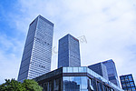 湖南长沙晌午办公楼城市建筑城市风光摄影图配图