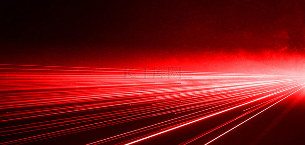 红色科技光效背景图片_红色科技光效红色简约红色背景