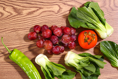 蔬果棚拍蔬菜水果多个物体创意摄影图配图