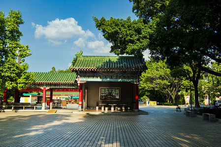 广州花都圆玄道观道教古建筑摄影图配图