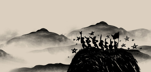 长征背景图片-长征背景素材图片-千库网