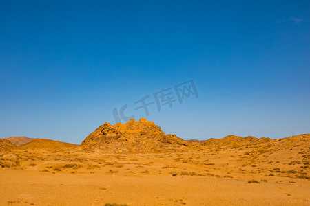 荒漠屠夫摄影照片_新疆自然风光白天隔壁荒漠户外无摄影图配图