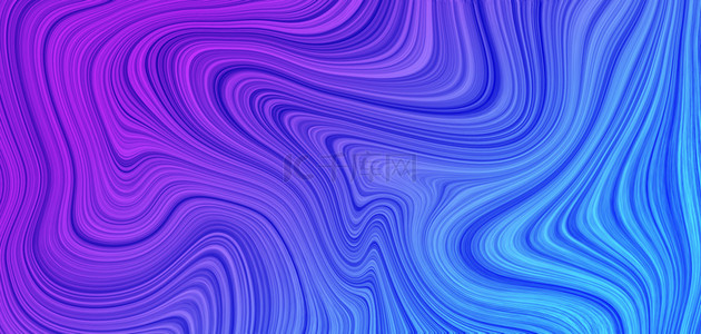 蓝紫渐变流体渐变抽象简约背景克莱因蓝流体渐变现代抽象渐变背景蓝色