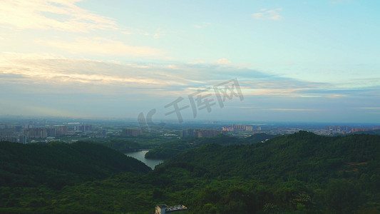 青山绿水摄影照片_蓝天白云青山绿水