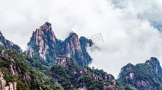 旅游午后山峰山区摇动摄影图配图