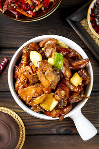 炒鸡摄影照片_新疆大盘鸡美食传统中式菜肴摄影图配图