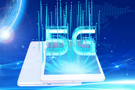 科技5G通信合成图科技互联