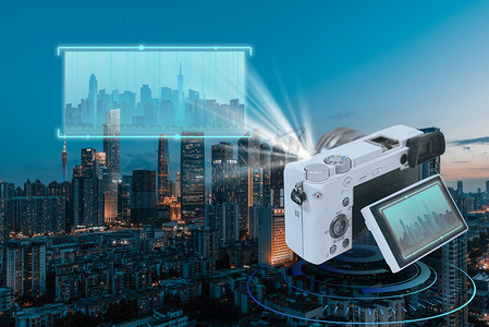 电子相机未来科技摄影图未来科技