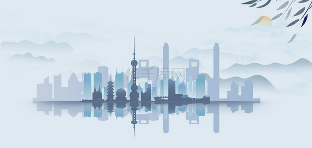 建筑上海背景图片-建筑上海背景素材图片-千库网