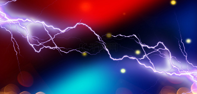 红蓝色电竞游戏pk对决背景图片