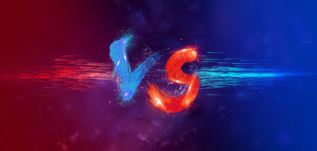 红蓝游戏pk对决高清背景