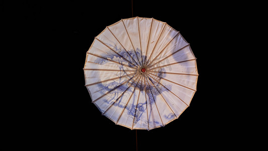 中国传统油纸伞摄影图配图