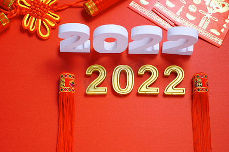 创意2022摄影照片_新年春节2022创意摄影图配图