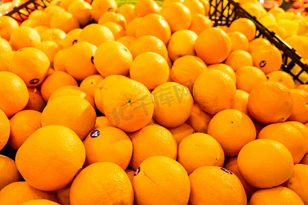 水果食品鲜橙橙子营养摄影图配图