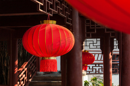 元宵节的灯笼摄影图片-元宵节的灯笼摄影作品-千库网