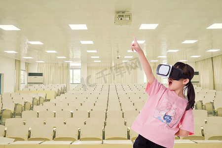 人工智能体验VR互动VR眼镜虚拟摄影图配图