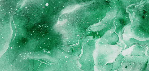 简约墨绿暗绿色质感纯色背景抽象绿色渐变波浪纹理层次背景红墨绿配色