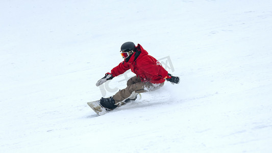 竞技滑雪上午人物冬季素材摄影图配图