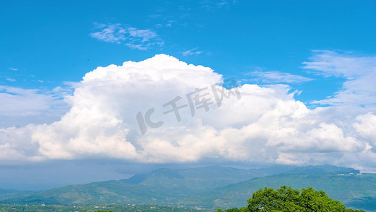 大自然山间云海自然风景