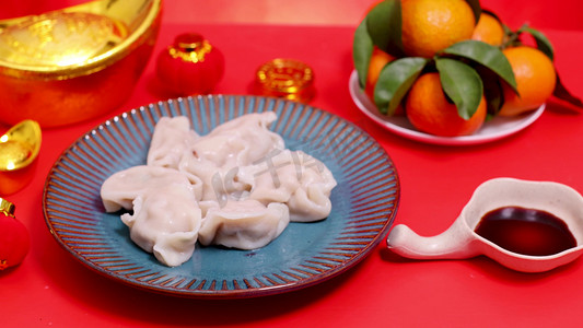 水饺团圆饭年夜饭吃饺子