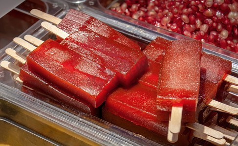 中国传统地方小吃山楂糕摄影图配图