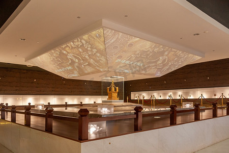 南京大报恩寺遗址公园佛教主题展览摄影图配图